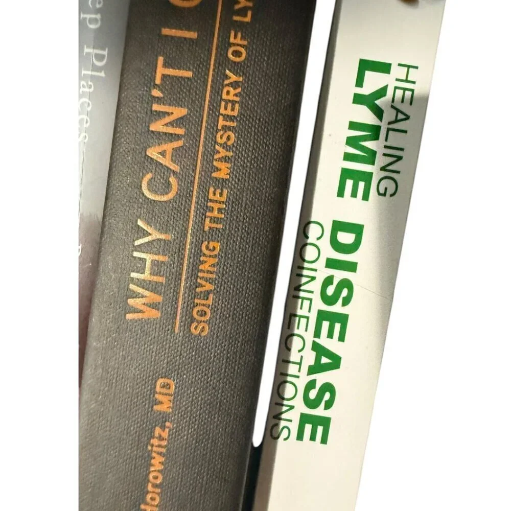 SET Of 4 LYME DISEASE BOOKS tickborne illness -Buhner, Horowitz, Douthat, Savely